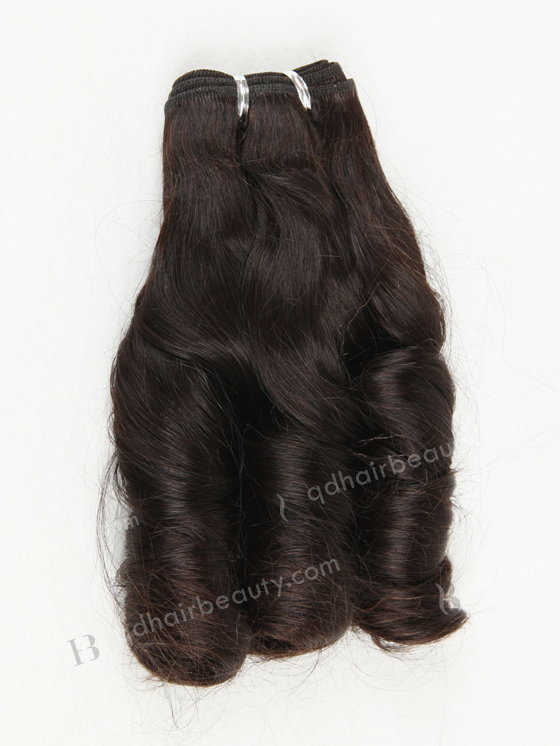 In Stock Indian Remy Hair 18" Big Loose Curl Natural Color Machine Weft SM-018